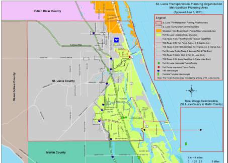 Planning Long Range Transportation Plan Transportation Planning for Fort Pierce, Port St. Lucie, St. Lucie Village and St.