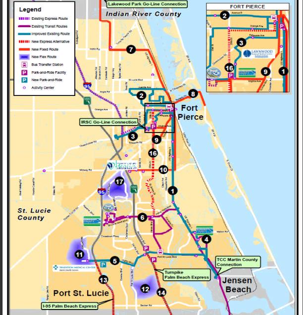 Transportation Planning for Fort Pierce, Port St. Lucie, St.