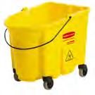 Bucket ea IMP7949 Casters For Bucket 4/cs IMPLF328A Layflat Top Down Charging Bucket For microfiber applications.