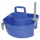 Take off the Gator container and use unit as a portable cleaning/storage caddy. 09350850 4/cs Impact Super Toilet Bowl Caddies Conveniently holds quart bottle and bowl mop.