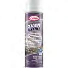 Food Service Cleaning Care S E C T I O N L Claire Heavy Duty Foaming Oven Cleaner This high foam, heavy-duty formula is an effective cleaner which is safe on porcelain, ceramics, stainless steel and