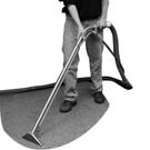 Adjustable handle on the floor tool enables a safer grip and ergonomic positioning of the operator. ea Windsor Cadet 7 Unmatched value in an easy-to-use, self-contained carpet extractor.