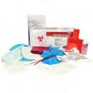 Safety S E C T I O N R Clean Up Kits Impact Bloodborne Pathogen Kit W/Disinfectant Safe removal of bodily fluids, blood and other potentially infectious substances.
