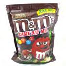 Candy S E C T I O N V Misc. Candy M&M Plain Candy M&M plain candy coated milk chocolates in a 56 oz. bag. MM168754 56 oz.