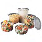 Food Service Containers & Trays S E C T I O N Y Solo Translucent Recessed Lid For MicroGourmet Fits: 8-32 oz Food Containers.