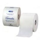 85" x 4.04" White 36/cs Georgia-Pacific Compact Coreless Bath Tissue Specifically designed to fit GP Compact Tissue Dispensers and increase tissue capacity while optimizing storage space.