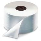 5" x 2000' 2 Ply 6/cs SCA Tork Universal Quality 1-Ply Jumbo Roll Bath Tissue Made from 100% recycled fibers with no added dyes or fragrances an environmental benefit, and a positive image builder.
