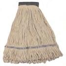 Hard Floor Care S E C T I O N G Loop Mop Heads Flightline Looped Mops Blended cotton/rayon/polyester looped-end mop is ideal for tough industrial jobs. Looped ends resist tangling.