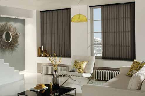 The Vertical Blind range is an eclectic mix of designs in contemporary