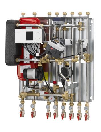 VX Solo II - District Heating Substation for indirect, with primary or secondary connection for W cylinder VX Solo