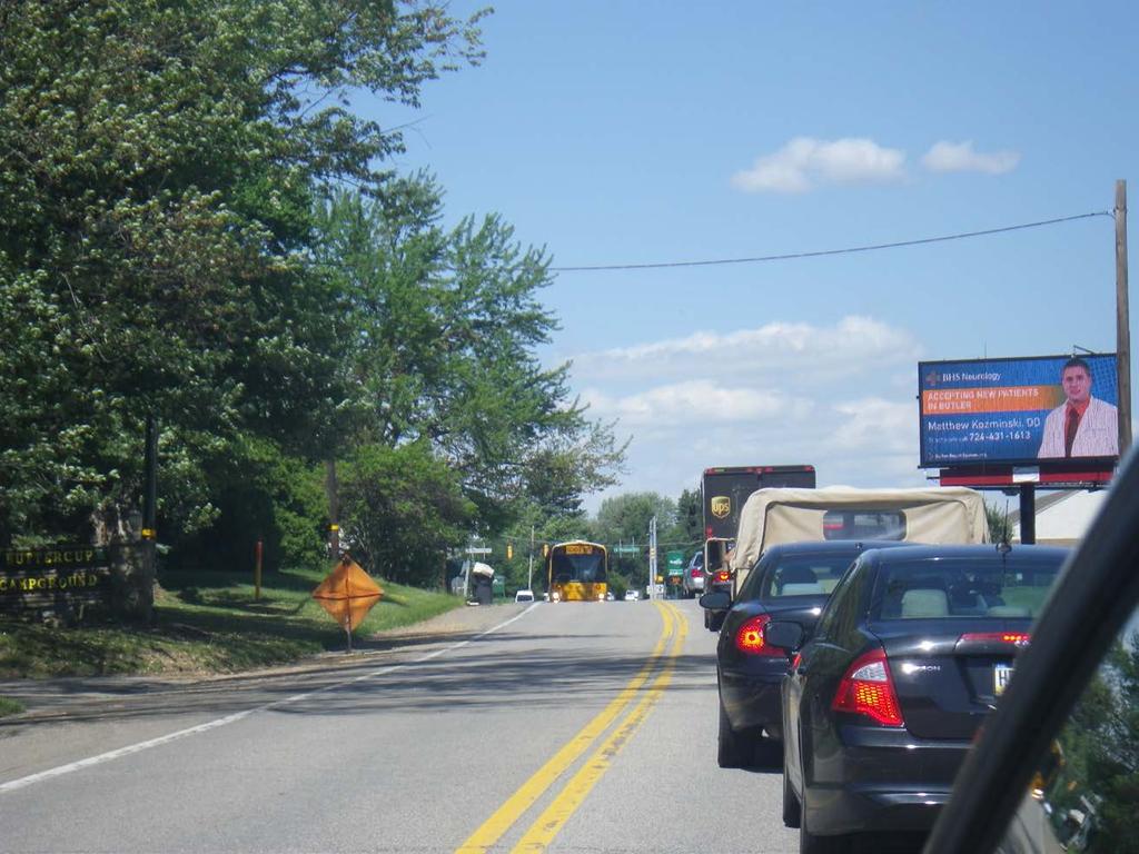 SPC SR 68 Corridor, Butler County Congested