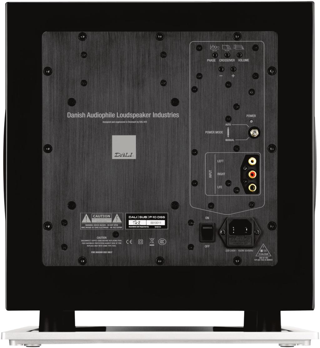 AMPLIFIER The powerful, integrated 300 Watt RMS Class D amplifier is highly linear, and will follow and render the required signal with an absolute minimum of bias.