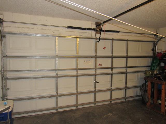 4 Garage door weather strip was damaged/broken.