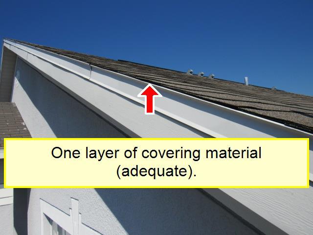 1. Roofing The home inspector shall observe: Roof covering; Roof drainage systems; Flashings; Skylights, chimneys, and roof penetrations; and Signs of' leaks or abnormal condensation on building