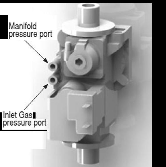 Minimum Pressure Natural or LP Gas Maximum Pressure Table 26 - Gas Pressure Requirements 3.