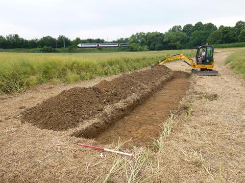 Archaeological trial-trenching evaluation: New Hall School, The Avenue, Boreham, Essex report prepared by Ben Holloway