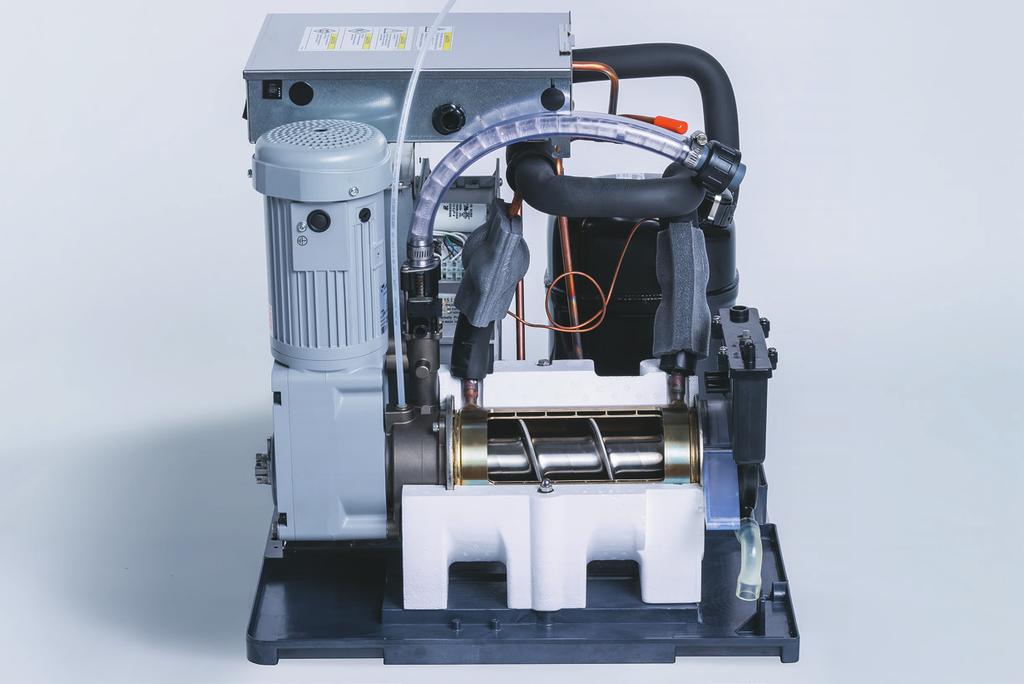 Gearmotor Gearmotor doesn t require the annual inspection that other nugget ice machine manufacturers recommend Shuttle Industry-exclusive level control shuts off ice machine without a thermostat,