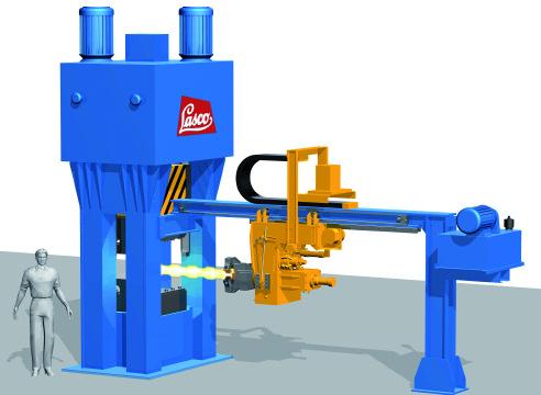 Special advantages of the manipulator: As no product-specific tools have to be used, the system is highly flexible and suited to small series production.