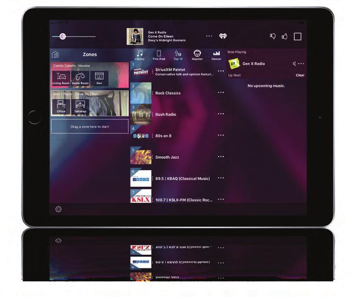 COMPLETE CONTROL. Nuvo Player App Nuvo makes it easy to get right to the music you love with the intuitive Player app.