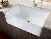 280 Cerana II 0" Apron Front Kitchen Sink Reversible Apron Front Design