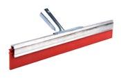 Red thermoplastic elastomer blade is appropriate for use with oil and solvents.