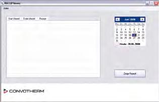 ConvoLink Software package with HACCP management, cooking profile management and network-functions Download for free from www.convotherm.