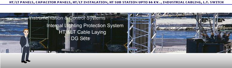 Turnkey Engineering Services Substation up to 66 KV Grade LT Distribution System HT & LT Cable Laying HT & LT Termination Internal Lighting Protection External Lighting Protection Fire Protection