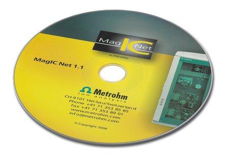 1 Compact CD: 1 license Professional PC program for controlling an intelligent Compact IC systems and an Autosampler or a 771 Compact Interface.