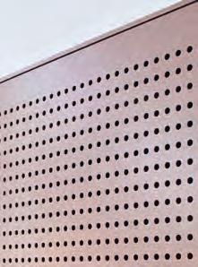 4 The finely perforated special MDF board makes the front permeable for remote control and
