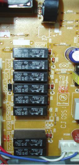 ) Adjust the Primary latch board (Refer to 9-1, 9-2) 5 Is the voltage