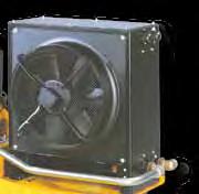 outlet temperatures. A watercooled version with aftercooler is available to achieve even lower elta T results.