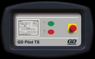 Everything under control - GD Pilot TS touch screen controller The GD Pilot TS with its high resolution touch screen display is extremely user friendly and self-explanatory.