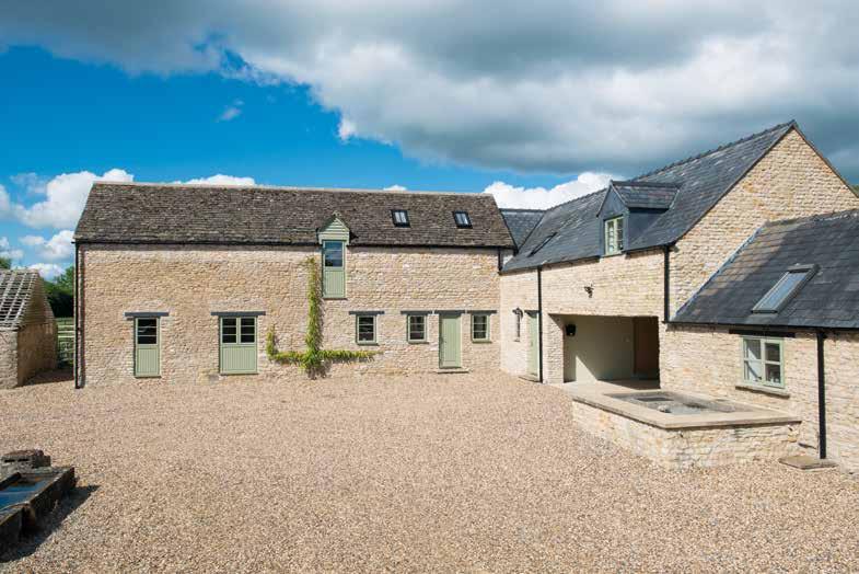 The Old Barn The Old Barn The Old Barn Outside The property is approached down a long private driveway, bordered by mature lime trees, which leads to a charming courtyard on the west side of the