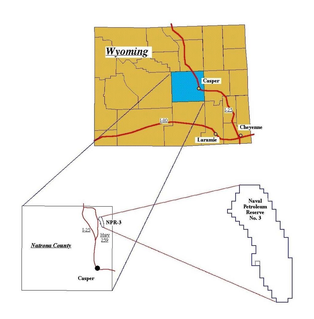 INTRODUCTION The Rocky Mountain Oilfield Testing Center (RMOTC) is located at the Teapot Dome oil field, also known as the Naval Petroleum Reserve No. 3 (NPR-3).