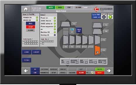 PLUS LINE SUPERVISOR This system allows to see the line as a whole, with all information for the part-tracking and it is where the recipes are stored (machine and dryer working parameters etc...).