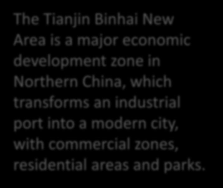 China, which transforms an industrial port into a modern