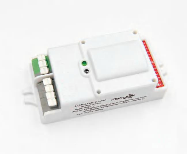 orth America Version / Dimming Function /OFF Introduction Automatic switching or dimming when used in combination with 1-10V dimmable ED drivers or ballasts. Built-in daylight.