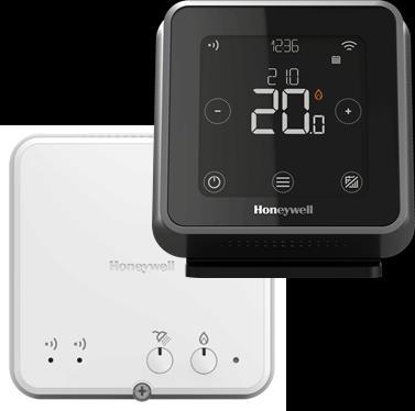 T6R-HW SMART THERMOSTAT WITH HOT WATER CONTROL PRODUCT SPECIFICATION SHEET FEATURES Attractive, ultra-modern styling makes it ideal for any location in any type of home.