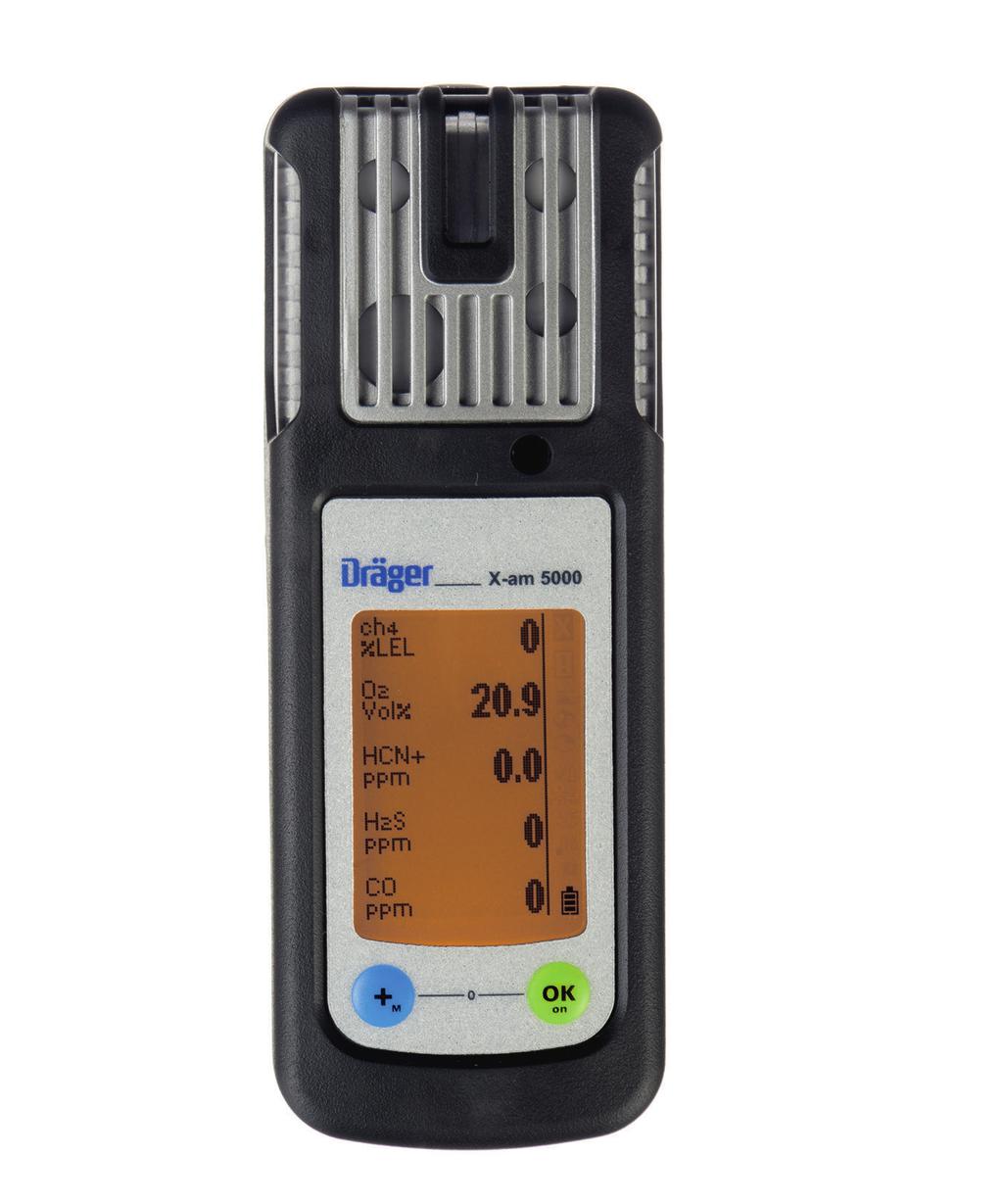 Dräger X-am 5000 Multi-Gas Detector The Dräger X-am 5000 belongs to a generation of gas detectors, developed especially for personal monitoring applications.