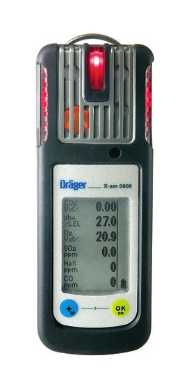 06 Dräger X-am 5000 Related Products D-27784-2009 Dräger X-am 5600 Featuring an ergonomic design and innovative infrared sensor technology, the Dräger X-am 5600 is one of the smallest gas