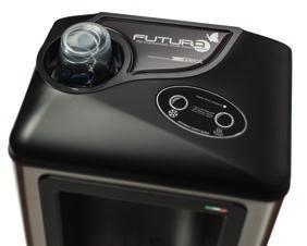 The most comprehensive system on the market The Futura 81 is a point-of-use cooler housed in an extremely compact stainless steel cabinet.