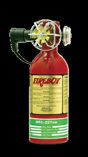 22 1 FIRE EXTINGUISHERS & CHEMICAL FIREBOY FIRE EXTINGUISHERS Mounted Installation DDP25HFC227 DDP500HFC227 Fireboy HFC-227 CLEAN AGENT FIRE EXTINGUISHER SYSTEMS are the cleaner, safer, and