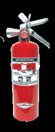 10 1 FIRE EXTINGUISHERS & CHEMICAL AX384T AX385TS AX386T An environmentally safe replacement for Halon 1211, Amerex HALOTRON I FIRE EXTINGUISHERS contain a hydrochlorofluorocarbon (HCFC-123) blend