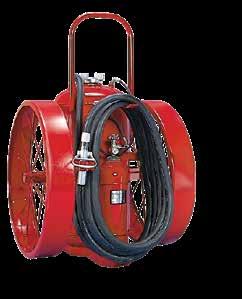 DDPAX471 150 lb Regulated Pressure BC 240B:C DDPAX470 AX450 Amerex DIRECT PRESSURE WHEELED FIRE EXTINGUISHERS utilize a 23 cu ft nitrogen cylinder on 125 lb and 150 lb units and a 55 cu ft nitrogen
