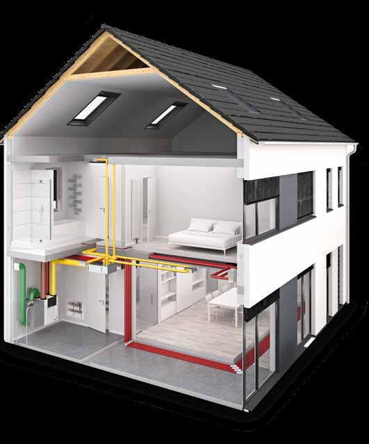 APPLICATIONS The perfect solution for any building situation From Passive House new builds to renovations, from one-room apartments to large buildings, the extensive range of products for comfortable