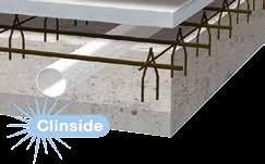 Zehnder ComfoTube flat 51 flat tube Concrete layer Clinside is the SKZ-tested, patented product