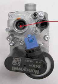 30 (continued) At Minimum Rate: 1. Remove T-40 cap, see Figure 104, page 78, for Offset screw adjustment. Adjust the boiler to minimum output and allow the boiler to stabilize. 2.