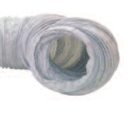 700 mm length 6 m HR 220 1 outlet 20030040 Flexible PVC hose with spiral in harmonic steel D.