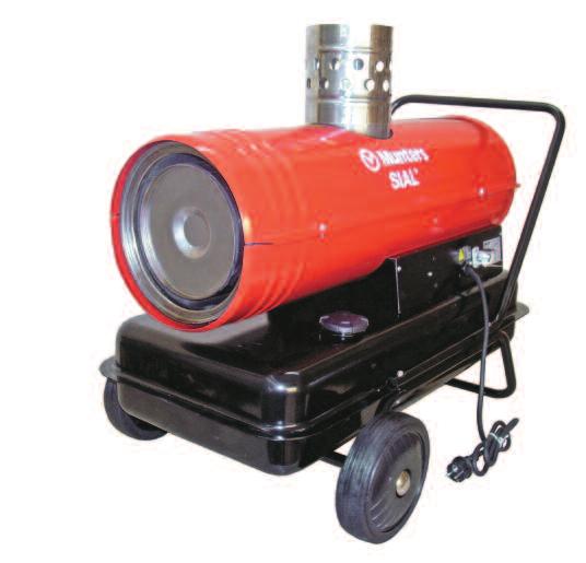 GRY D S L Mobile indirect fired diesel heater 6 Compact design High efficiency in a solid and flexible design Functions on diesel or kerosene Wide range of heaters from 15 to 40 kw deal for drying