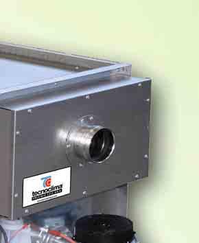 CMX air treatment units for indoor or outdoor installation (using a